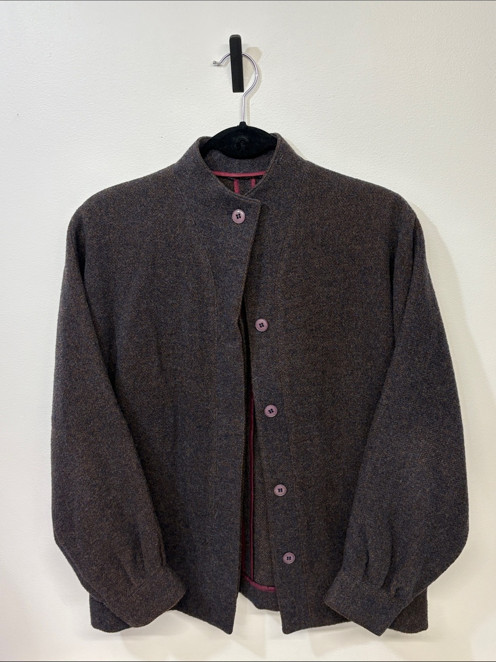ALRRED SUNG Made in Canada Vintage Wool Topper